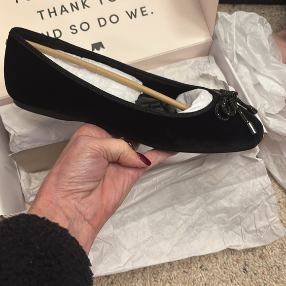 Birdies Black Bow-Accent Flats - Picture 11 of 12